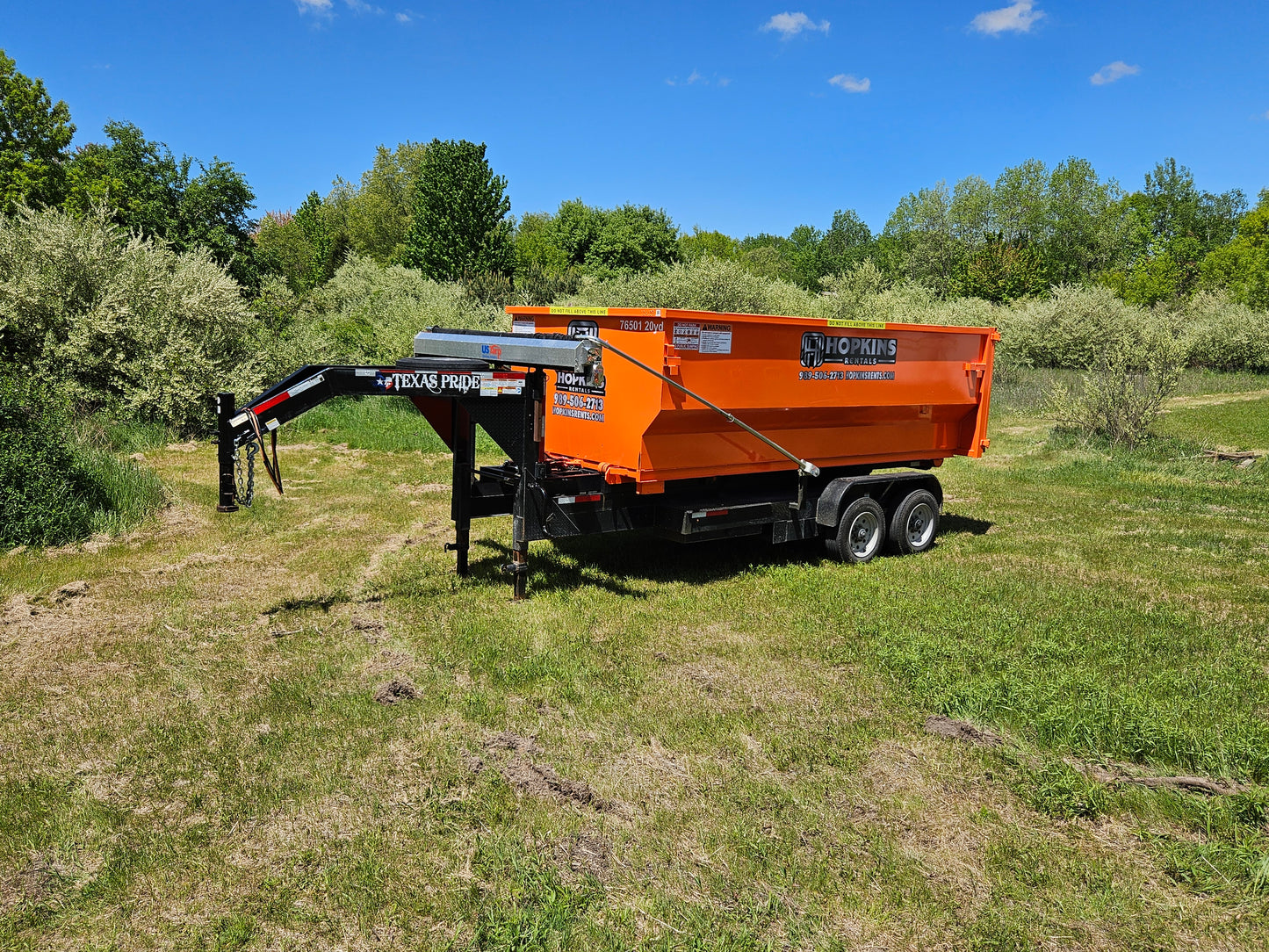 20 Yard Dumpster Rental